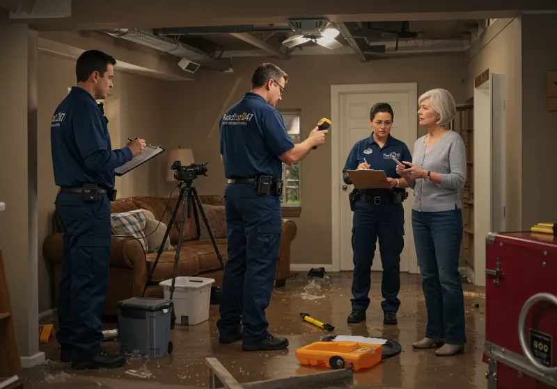 Water Damage Assessment and Insurance Documentation process in Five Corners, WA