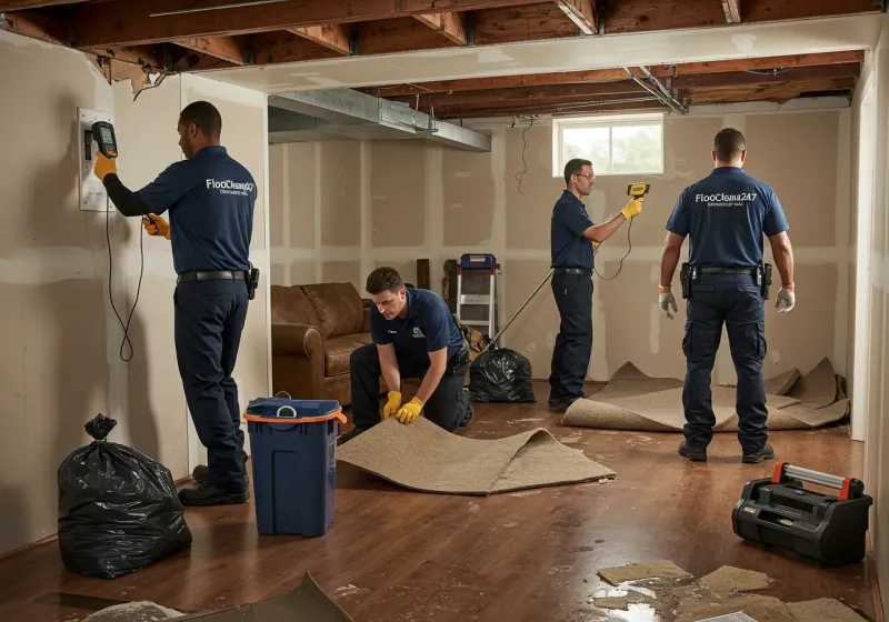 Flood DamageMaterial Assessment and Debris Removal process in Five Corners, WA